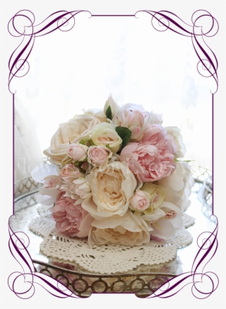 An Elegant And Romantic Silk Artificial Bridesmaids - Rose Flower For Wedding Cake