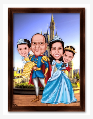 Gme Crm 018 - Family Caricature Frames