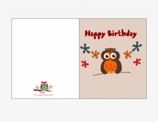 Happy Birthday Owl Card Probably Outrageous Ideal Birthday - Birthday Card Printable Owls
