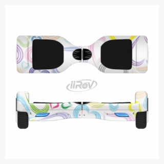 The Pastel Color Vector Heart Pattern Full-body Skin - Hoverboard Colors