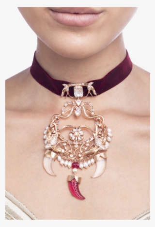 Eden's Arbour Velvet Necklace - Choker