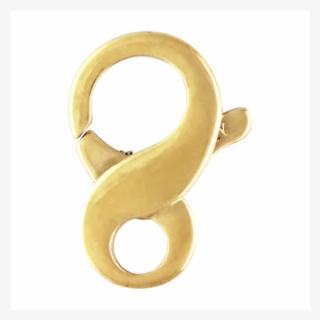 Infinity Trigger Clasp Yellow Gold - Body Jewelry