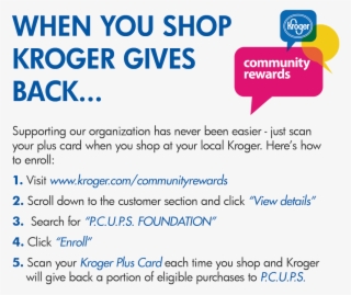Visit Http - //www - Kroger - Com/communityrewards - Kroger
