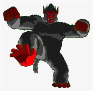 Dark Ape - Goku As A Monkey