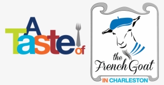 A Taste Of The French Goat Logo Unit Horizontal