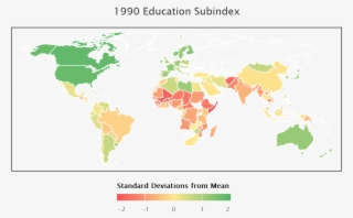 1990 Wisp Education - World Map