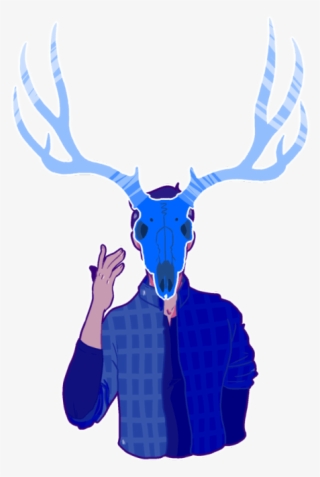 Mule Deer Skull Tattoo