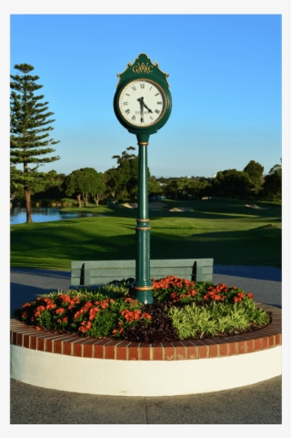 Golf Course Street Clock - Street Clock Golf Course