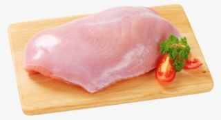 Chicken Steak Transparent Png Image - Raw Boneless Turkey Breast