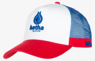 hatha trucker cap red/white/blue - baseball cap