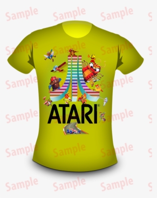 Atari Missile Command Arcade Cover Art T-shirt - Atari T Shirt
