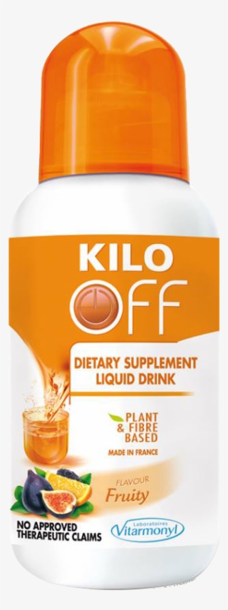 The Orange Liquid Contains Fiber That Aids In Digestion - Kilo Off