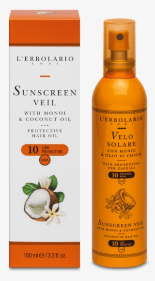 Picture Of Sunscreen Veil For Hair Spf 10 100 Ml L'erbolario - Olio Per Capelli Cocco