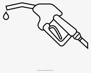 Gas Pump Coloring Page - Manguera De Gasolina Para Colorear