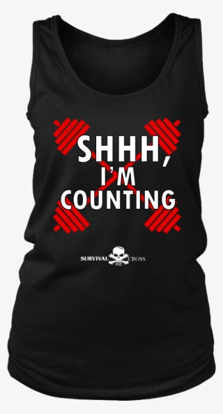Shhh, I'm Counting T-shirt - Active Tank