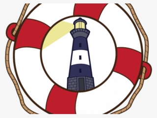 Lighthouse Clipart Themed - Clip Art Life Preserver Png
