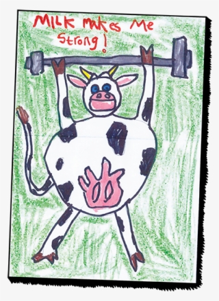 Felix's World Milk Day Poster Design - Cartoon