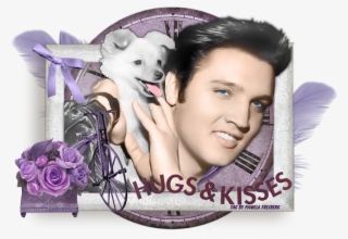 Hugs And Kisses Photo Doggyandmeelvis - Poster