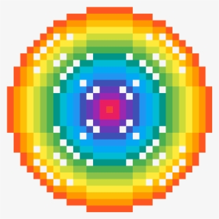 Rainbow Circle Png - Minecraft 32x Golden Apple