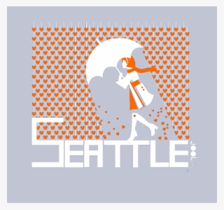 Seattle Raining Hearts Baby Onesie - Sadnja Lješnjaka