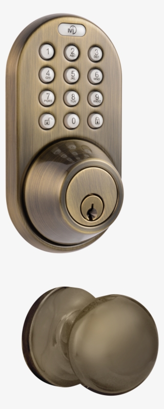 Keyless Entry Deadbolt And Door Knob Lock Combo Pack - Digital Deadbolt And Doorknob