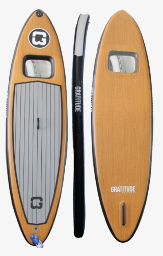 Submersible Wood Grain - Surfboard