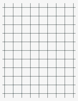 Square Grid Transparent - Inch Grid