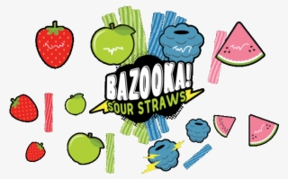 bazooka sour straws - bazooka e liquid logo