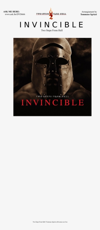 I N V I N C I B L E Sheet Music Composed By Arrangiament - Two Steps From Hell Invincible