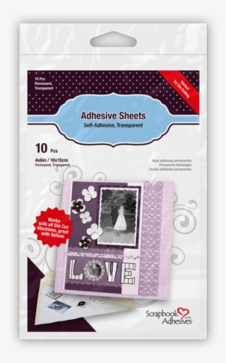 adhesive sheets for die cutting 4x6" - paper