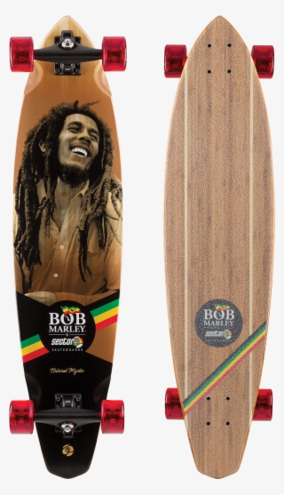 Sector 9 Natural Mystic Bamboo Bob Marley Collab - Sector 9 Longboard Bob Marley