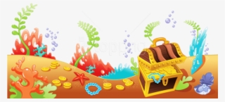 Free Png Download Sea Bottom With Treasure Groundpicture - Under Sea Clipart Png