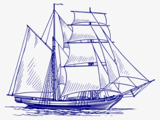 Original - Sailboat Black And White