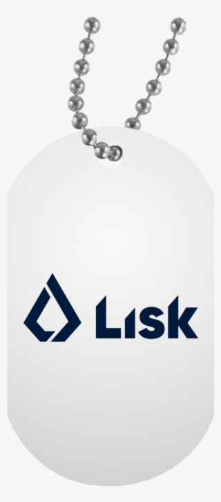 Un5588 White Dog Tag / Lisk - Locket