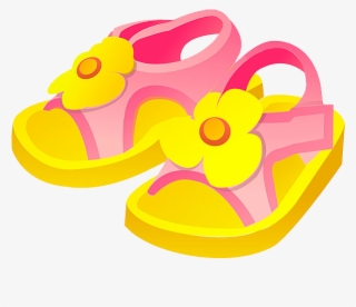 Vector Royalty Free Library Sandal Shoe Cartoon Transprent - Sandals Cartoon Transparent PNG - - Free Download on