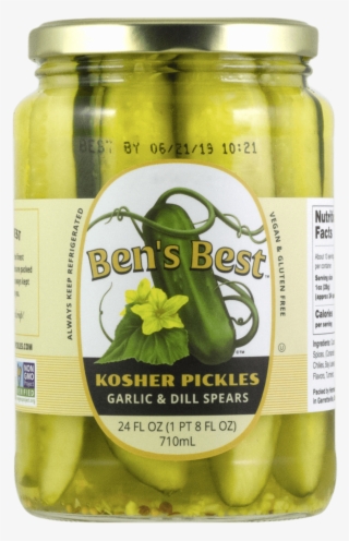 Bens Best Kosher Pickles Opt - Pickled Cucumber