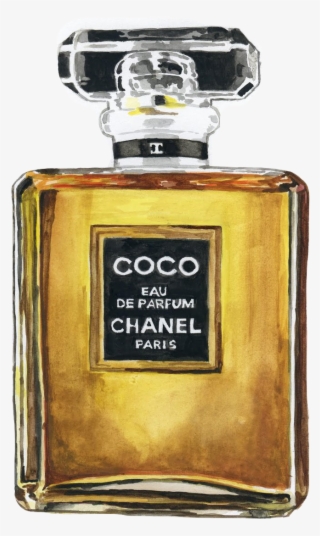 chanel clipart cologne - clipart of coco mademoiselle perfume