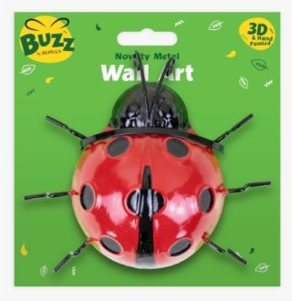 Metal Ladybird Wall Art - Ladybug