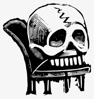 Skull In Chair - Skull