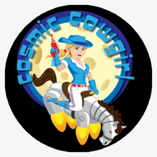 Cosmic Cowgirl - Cartoon