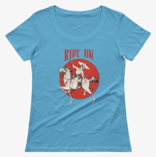 Image Of Ride On / 1910s Design Rad Cowgirl Tee - Shirt