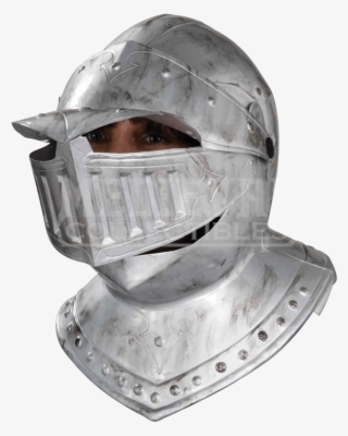 Classic Knight Costume Helmet - Knight Helmet Transparent
