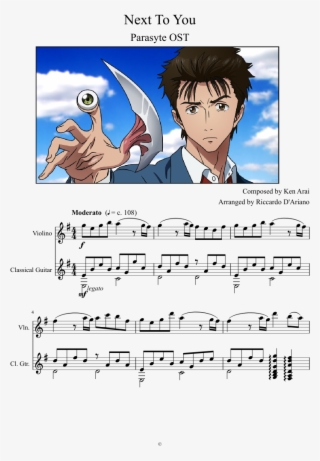 Next To You Sheet Music Composed By Composed By Ken - Next To You Parasyte Violin