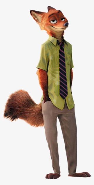 This Is Nick As A Maned Wolf - Zootropolis Characters