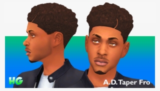 “ “a - Sims 4 Maxis Match Afro
