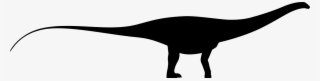 File - Apatosaurus Silhouette - Svg - Abelisaurus Silhouette