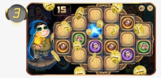 Hit The Game Characters Or Items As Many As Possible - Cartoon