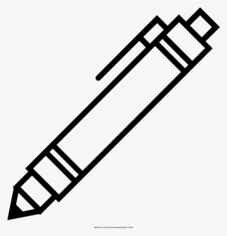 Pen Coloring Page - Outline Of A Recorder