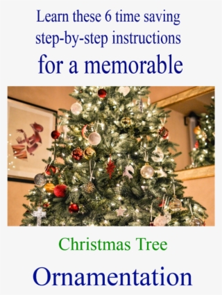 How To Easily Decorate A Pre-lit Needle Branch Flocked - Christmas Tree With Rozes