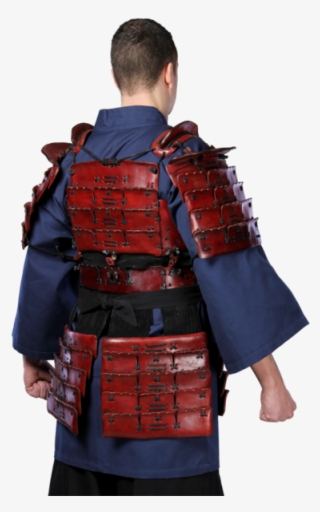 Leather Samurai Armor - Back Of Samurai Armor